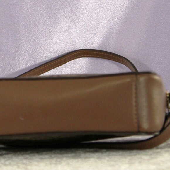 Coach Signature Camera Bag Crossbody Khaki Saddle 2 NWT - Picture 8 of 12